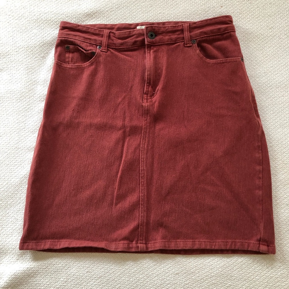 L.L. Bean, Denim Skirt